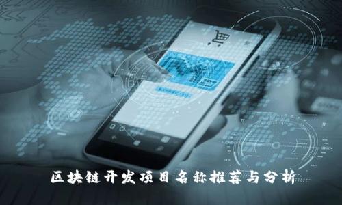 区块链开发项目名称推荐与分析