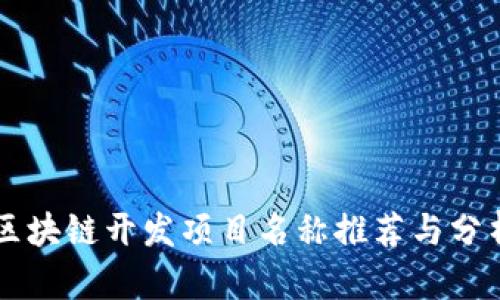 区块链开发项目名称推荐与分析