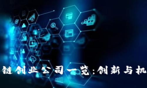 成都区块链创业公司一览：创新与机遇的结合