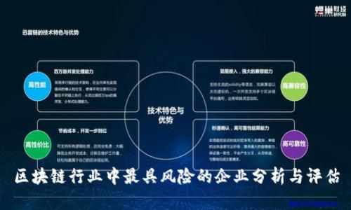 区块链行业中最具风险的企业分析与评估