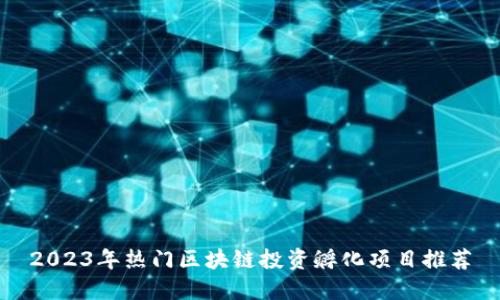 2023年热门区块链投资孵化项目推荐