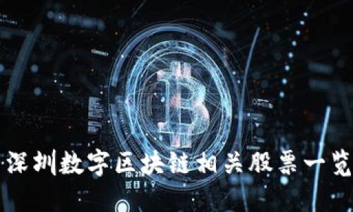 深圳数字区块链相关股票一览